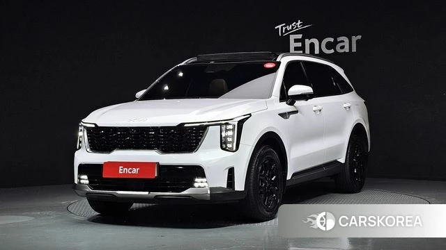Kia The New Sorento 4th Generation 2024 Белый из Кореи