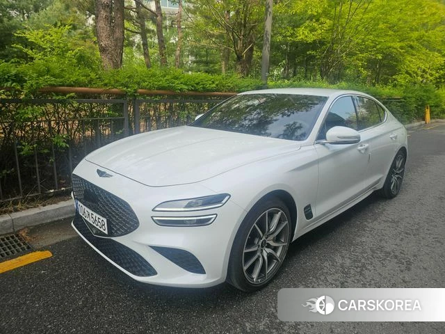 Genesis The New G70 2024 Белый из Кореи