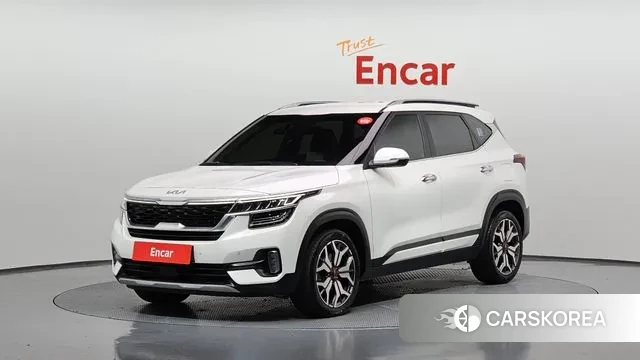 Kia Seltos 2022 Белый из Кореи