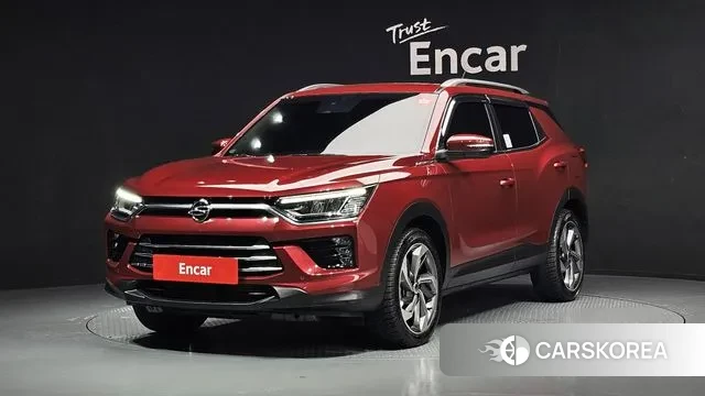 Ssangyong Beautiful Korando 2020 Красный из Кореи