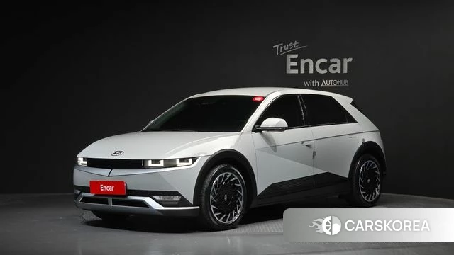 Hyundai Ionic 5 2022 Серебристо-серый из Кореи