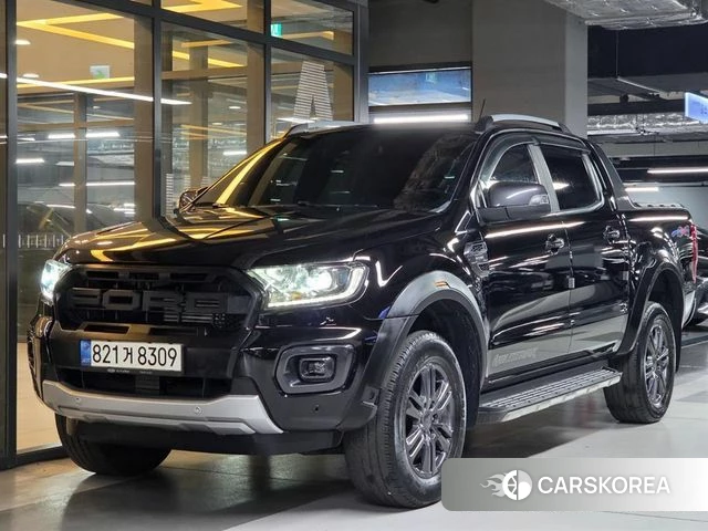 Ford Ranger 3rd Generation 2022 Черный из Кореи