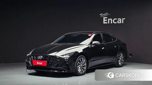 Hyundai Sonata (DN8) 2022 Черный из Кореи