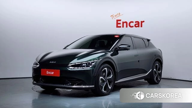 Kia EV6 2022 Зеленый из Кореи