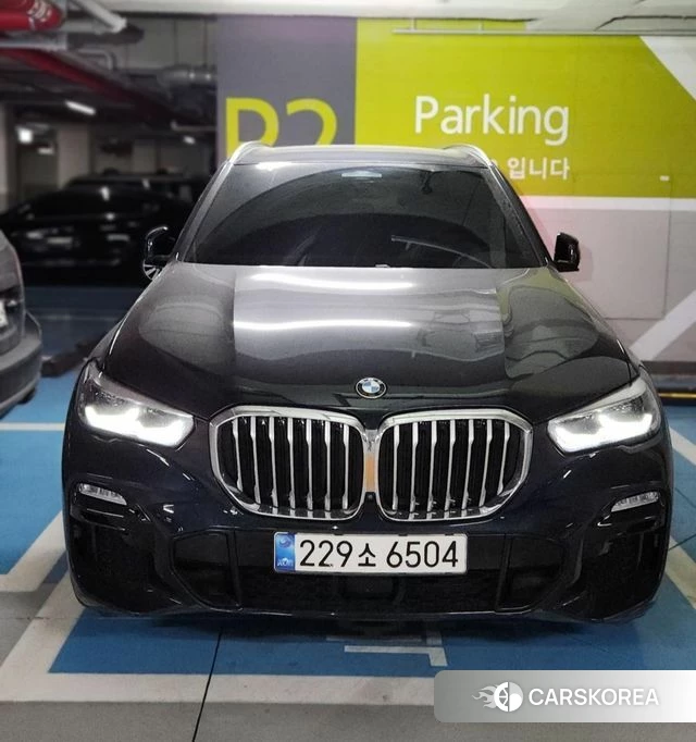 BMW X5 (G05) 2020 Черный из Кореи