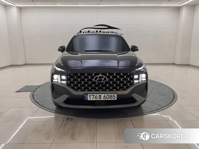 Hyundai The New Santa Fe 2022 Серый из Кореи