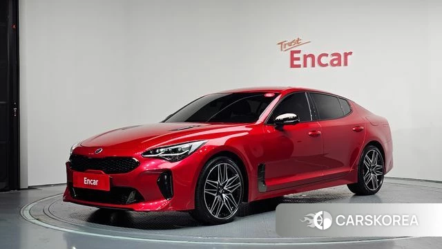 Kia Stinger Meister 2021 Красный из Кореи
