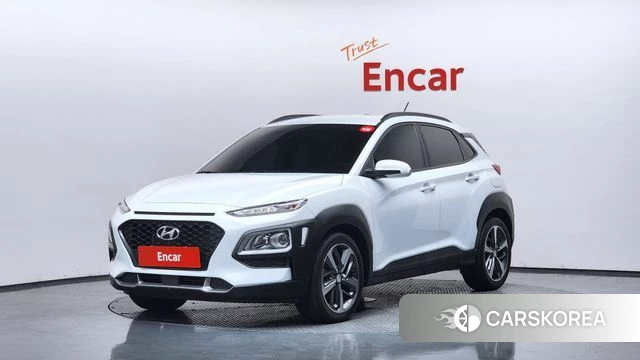 Hyundai Kona 2019 Белый из Кореи