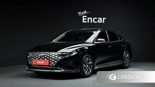 Hyundai The New Grandeur IG Hybrid 2022 Черный из Кореи