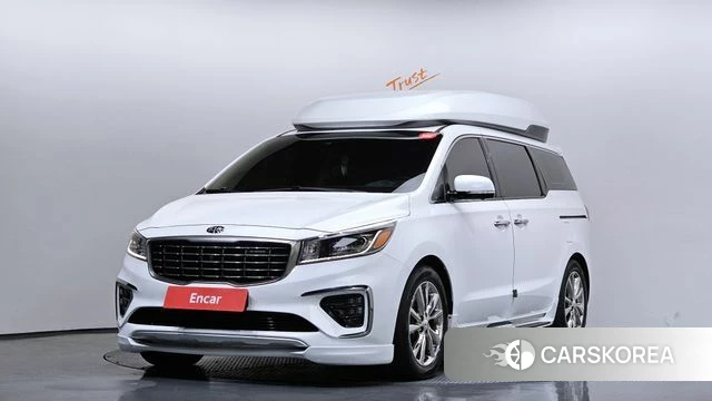 Kia The New Carnival 2020 Белый из Кореи