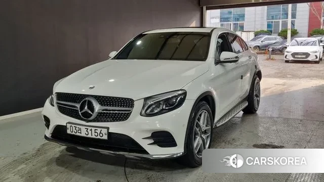 Mercedes-Benz GLC-Class X253 2018 Белый из Кореи