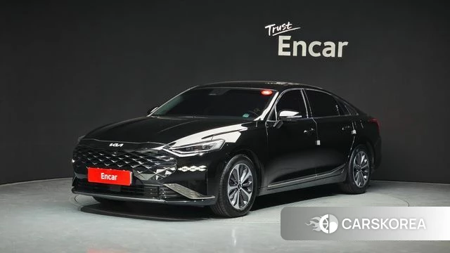 Kia K8 Hybrid 2022 Черный из Кореи