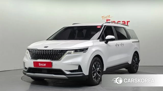 Kia Carnival 4th generation 2021 Белый из Кореи
