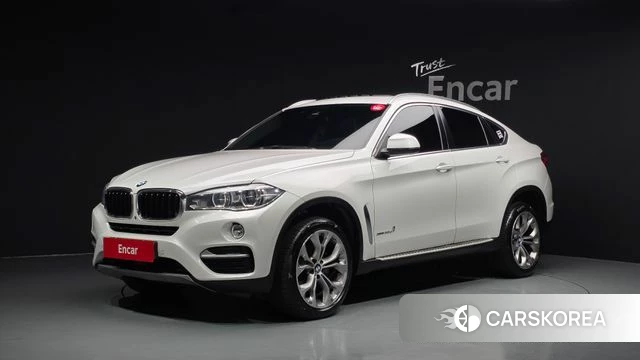 BMW X6 (F16) 2019 Белый из Кореи