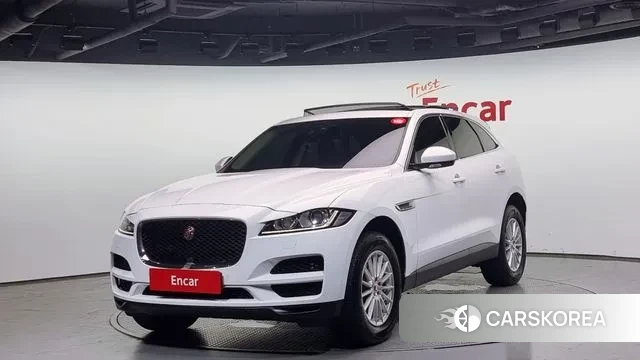 Jaguar F-PACE 2018 Белый из Кореи