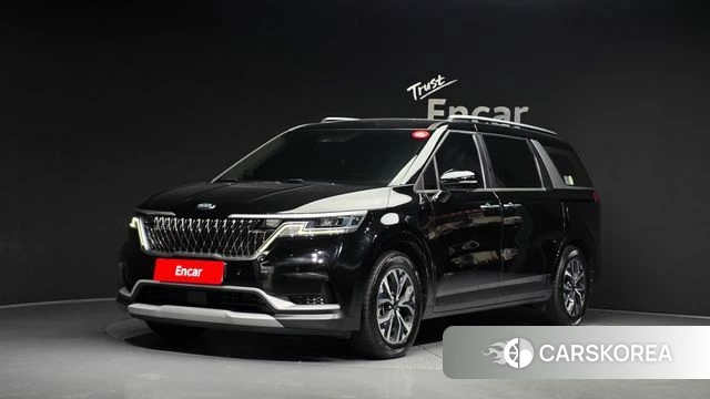 Kia Carnival 4th generation 2021 Черный из Кореи