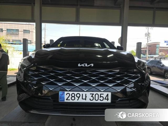 Kia K8 2021 Черный из Кореи