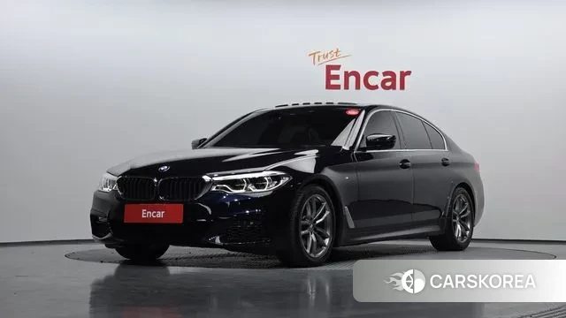 BMW 5 Series (G30) 2020 Черный из Кореи