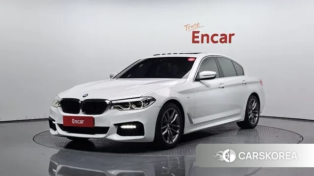 BMW 5 Series (G30) 2019 Белый из Кореи