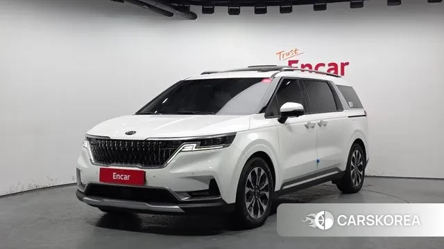 Kia Carnival 4th generation 2021 Белый из Кореи