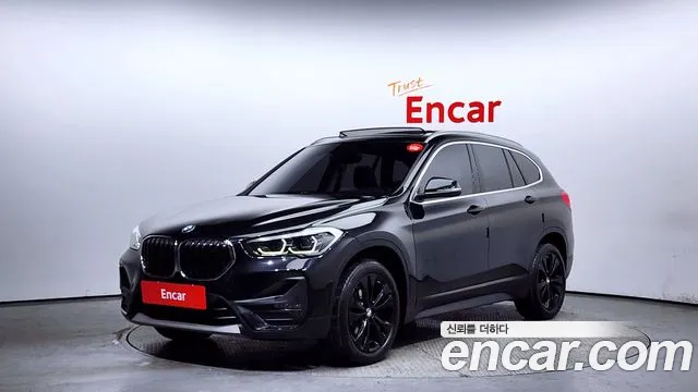 BMW X1 (F48) 2020 Черный из Кореи
