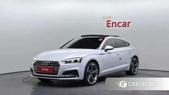 Audi A5 (F5) 2019 Белый из Кореи