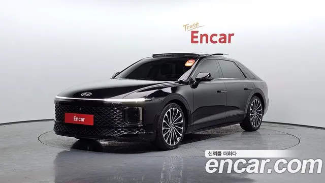 Hyundai Grandeur (GN7) 2023 Черный из Кореи