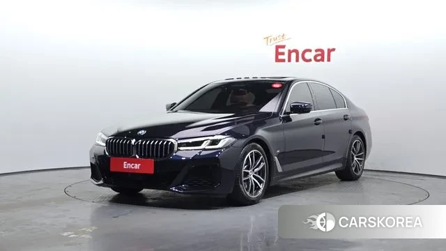 BMW 5 Series (G30) 2021 Черный из Кореи