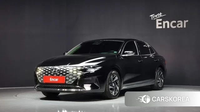 Hyundai The New Grandeur IG Hybrid 2022 Черный из Кореи