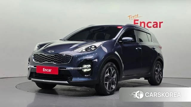 Kia Sportage The Bold 2021 Синий из Кореи