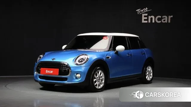 Mini Cooper 2019 Синий из Кореи