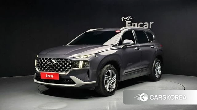 Hyundai The New Santa Fe 2023 Серый из Кореи