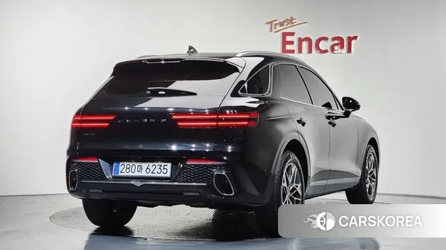 Genesis GV70 2021 Черный из Кореи