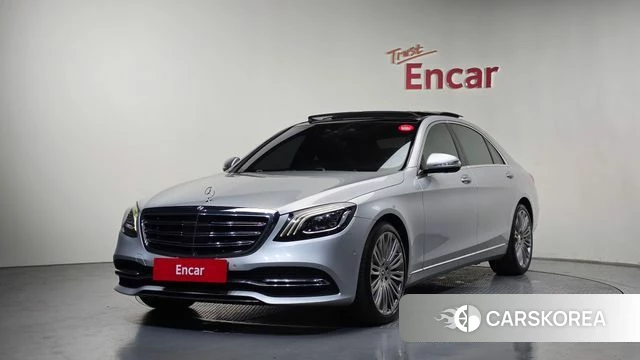 Mercedes-Benz S-Class W222 2018 Серебряный из Кореи