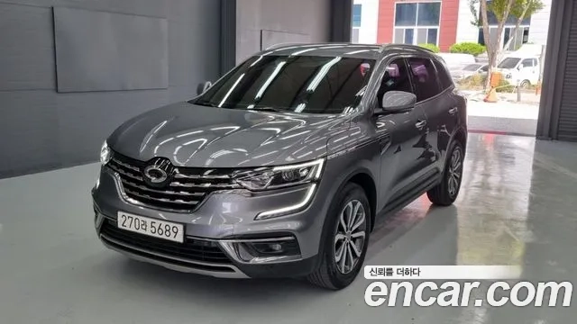 Renault Korea (Samsung) QM6 2020 Серебристо-серый из Кореи