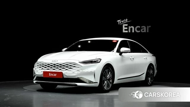 Kia K8 Hybrid 2022 Белый из Кореи