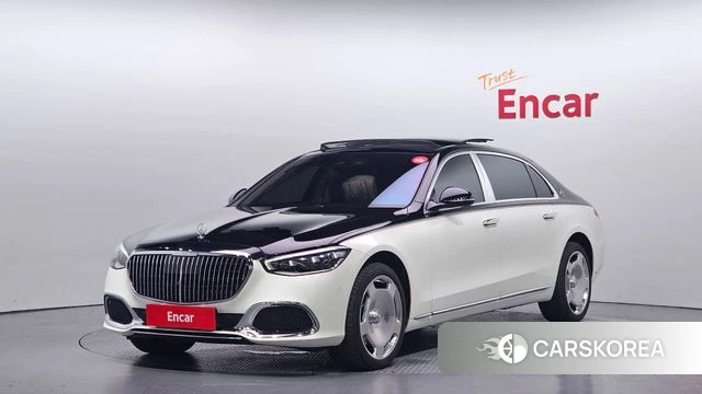 Mercedes-Benz S-Class W223 2023 Белый из Кореи