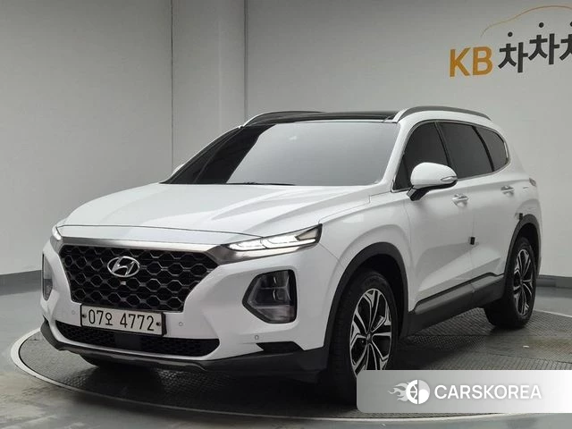 Hyundai Santa Fe TM 2018 Белый из Кореи
