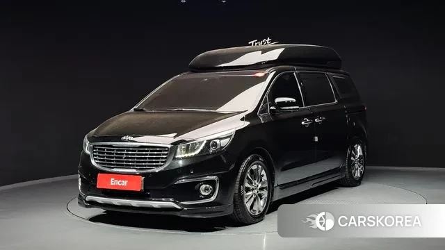 Kia All New Carnival 2018 Черный из Кореи