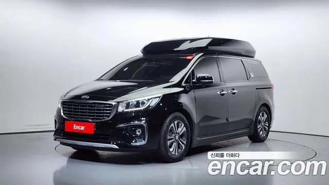 Kia The New Carnival 2018 Черный из Кореи