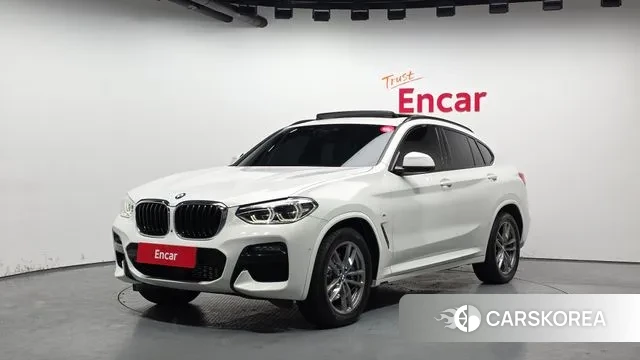 BMW X4 (G02) 2021 Белый из Кореи