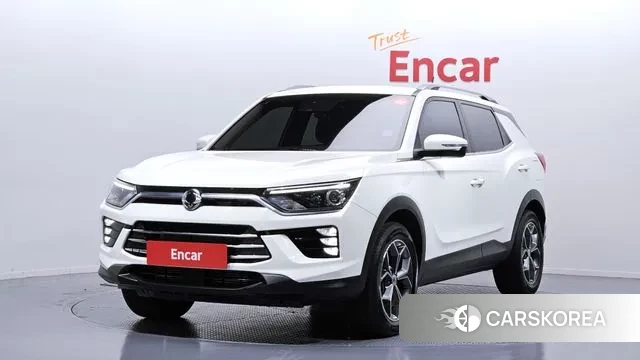 Ssangyong Beautiful Korando 2020 Белый из Кореи