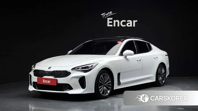 Kia Stinger 2018 Белый из Кореи