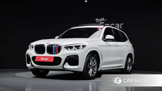 BMW X3 (G01) 2021 Белый из Кореи