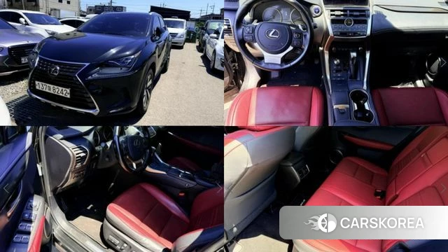 Lexus NX300h 2021 Черный из Кореи