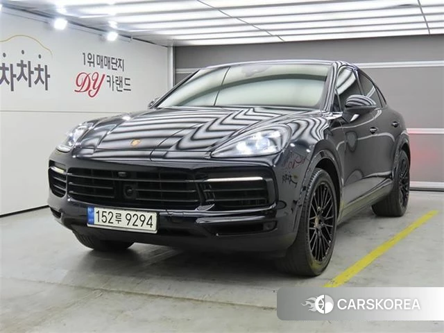 Porsche Cayenne (PO536) 2021 Черный из Кореи