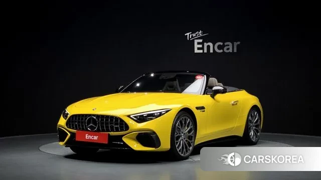 Mercedes-Benz SL-Class R232 2023 Желтый из Кореи