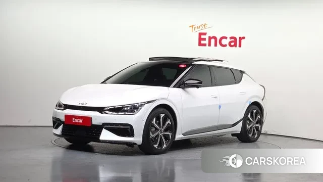 Kia EV6 2023 Белый из Кореи