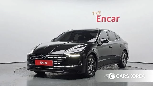 Hyundai Sonata Hybrid (DN8) 2021 Черный из Кореи