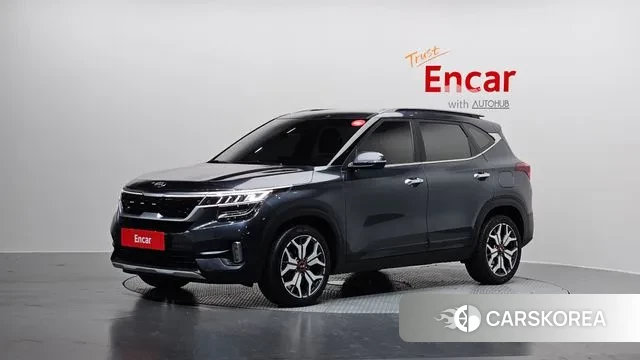 Kia Seltos 2021 Серый из Кореи